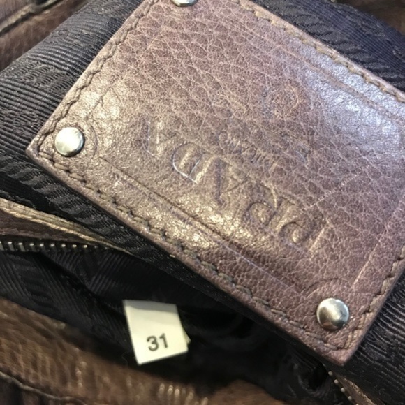 Prada 100% Certified Authentic Leather Bag - Picture 11 of 16